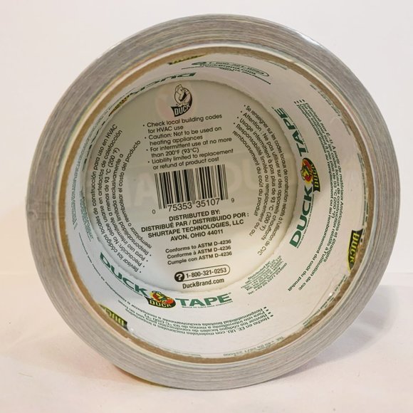 Rainbow Duck Tape 2 Rolls Pride Multi-color Wave Craft Tape - Picture 7 of 13